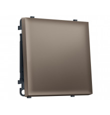 1-кл проходной выключатель 10A-250V Ambrella Volt SIGMA, Темная бронза матовый