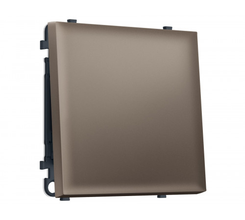1-кл проходной выключатель 10A-250V Ambrella Volt SIGMA, Темная бронза матовый