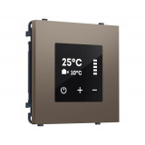 Терморегулятор сенсорн. с датчиком для теп. пола AC 3500W 16A-250V Ambrella Volt SIGMA, Темная бронза матовый