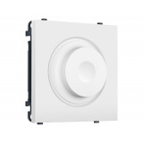 Светорегулятор универсальный поворотно-нажимного 25-600W/LED 5-300W Ambrella Volt SIGMA, Белый Мягкое касание