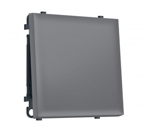 1-кл выключатель 10A-250V Ambrella Volt SIGMA, Платиново-серый Мягкое касание