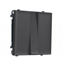 3-кл выключатель 10A-250V Ambrella Volt SIGMA, Графит Мягкое касание