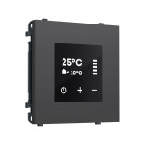 Терморегулятор сенсор. с датчиком для теп. пола AC 3500W 16A-250V Ambrella Volt SIGMA, Графит Мягкое касание