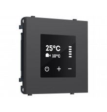 Терморегулятор сенсор. с датчиком для теп. пола AC 3500W 16A-250V Ambrella Volt SIGMA, Графит Мягкое касание