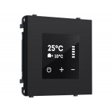 Терморегулятор сенсор. с датчиком для теп. пола AC 3500W 16A-250V Ambrella Volt SIGMA, Черный Мягкое касание