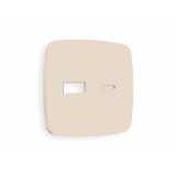 Лицевая панель для розетки 2USB A+C Ambrella Volt OMEGA, Бежевый матовый