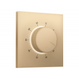 Лицевая панель для терморегулятора теплого пола Ambrella Volt SIGMA, Золото Мягкое касание