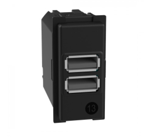 Зарядка USB Type-A, 3,0А (до 15 Вт) Living Now, USB type-A 5V, двойная