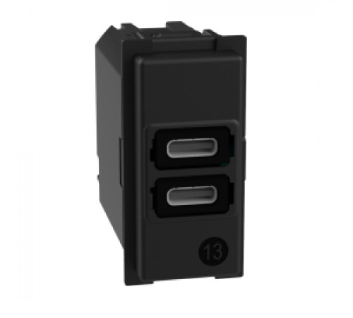 Зарядка USB Type-C, 3,0А (до 15 Вт) Living Now, USB type-C 5V, двойная