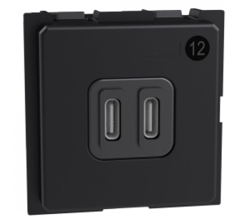 Зарядка USB Type-C с быстрой зарядкой QC, 3,0А (до 30 Вт) Living Now, USB type-C 5V, двойная