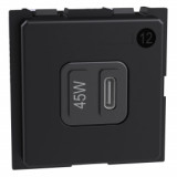 Зарядка USB Type-C с быстрой зарядкой QC, 3,0А (до 45 Вт) Living Now, USB type-C 5V, одинарная