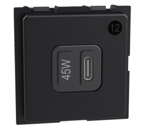 Зарядка USB Type-C с быстрой зарядкой QC, 3,0А (до 45 Вт) Living Now, USB type-C 5V, одинарная