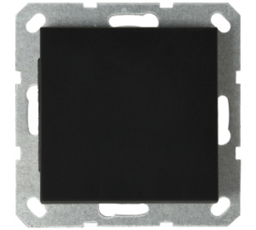 Jasmart G Выключатель 1-кл 10A 250V~, черный матовый