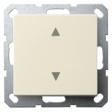 Jasmart G Слоновая кость Выключатель 1-кл жалюзи 10A 250V~