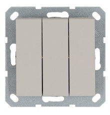 Jasmart G Тауп Выключатель 3-кл 10A 250V~