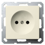 Jasmart G Слоновая кость Розетка б/з со шторками 16A 250V~ 2P