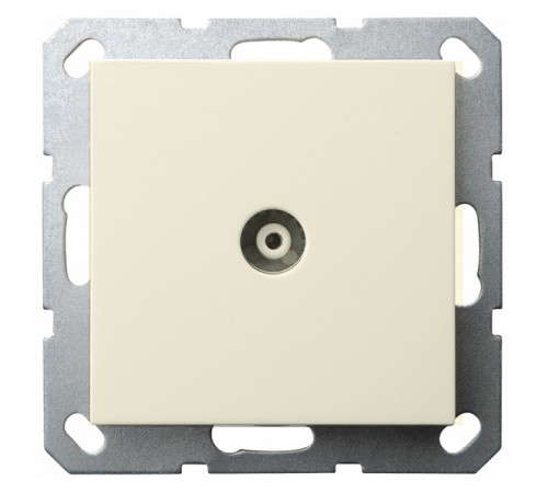Jasmart G Слоновая кость Розетка TV ?9.5mm оконечная