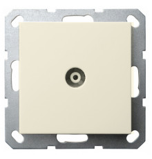 Jasmart G Слоновая кость Розетка TV ?9.5mm проходная