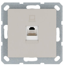 Jasmart G Тауп Розетка RJ45