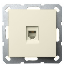 Jasmart G Слоновая кость Розетка RJ45