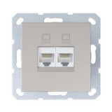 Jasmart G Шампань Розетка RJ45 2-ая, 6 категория
