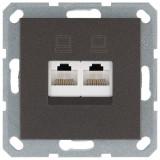 Jasmart G Мокко Розетка RJ45 2-ая, 6 категория