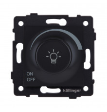 Светорегулятор универсальный 500W Kollinger REA-027BM, черный матовый