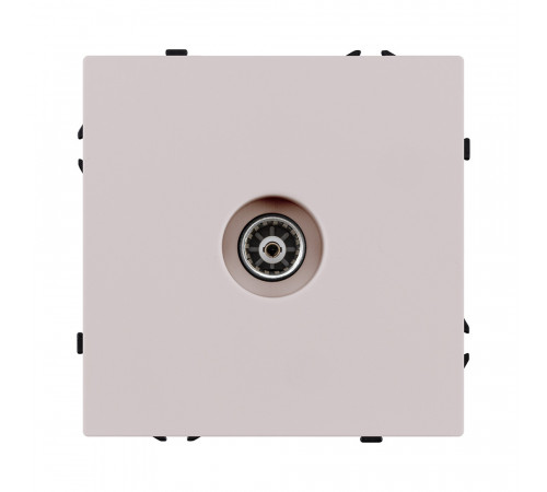 Розетка спутниковая SAT Kollinger Eclipse EC-021CM, кашемир матовый