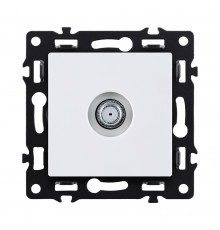 Розетка TV Kollinger Asthetik AS-020WH, белый