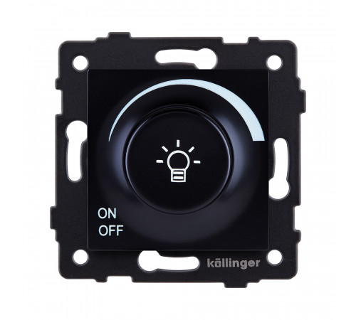 Светорегулятор универсальный 500W Kollinger REA-027BK, черный