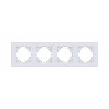 Рамка 4-постовая Kollinger Eleganz Acryl EA4WH, белый