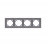 Рамка 4-постовая Kollinger Eleganz Acryl EA4GY, серый