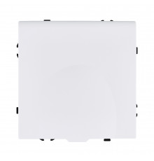 Розетка штепсельная SCHUKO 16A/250 В с крышкой Kollinger Eclipse EC-015WH, белый матовый