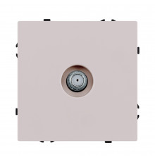 Розетка TV Kollinger Eclipse EC-020CM, кашемир матовый