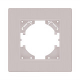 Рамка 1-постовая Kollinger Eleganz Plex EP1CM, кашемир матовый