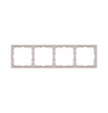 Рамка 4-постовая Kollinger Eclipse EC4CM, кашемир матовый