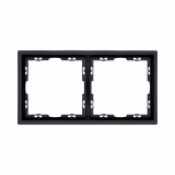 Рамка 2-постовая Kollinger Eclipse EC2BK, черный матовый