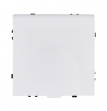 Розетка штепсельная SCHUKO 16A/250 В с крышкой Kollinger Eclipse EC-015WG, белый глянцевый