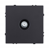Розетка TV Kollinger Eclipse EC-020BK, черный матовый