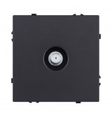 Розетка TV Kollinger Eclipse EC-020BK, черный матовый