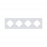 Рамка 4-постовая Kollinger Eleganz Plex EP4WH, белый