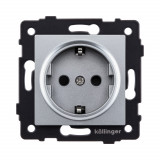 Розетка штепсельная SCHUKO 16A/250 В Kollinger REA-002GY, серый