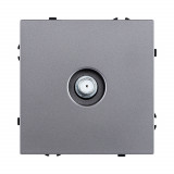 Розетка TV Kollinger Eclipse EC-020GY, серый