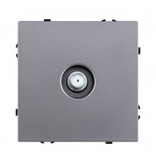 Розетка TV Kollinger Eclipse EC-020GY, серый