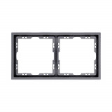Рамка 2-постовая Kollinger Eclipse EC2GY, серый