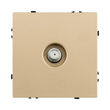 Розетка TV Kollinger Eclipse EC-020GD, золотой