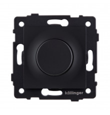 Светорегулятор для светодиодных ламп, проходной, 500W Kollinger REA-048BM, черный матовый