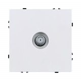 Розетка TV Kollinger Eclipse EC-020WH, белый матовый