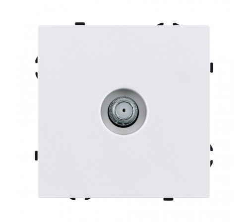 Розетка TV Kollinger Eclipse EC-020WH, белый матовый