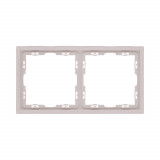 Рамка 2-постовая Kollinger Eclipse EC2CM, кашемир матовый
